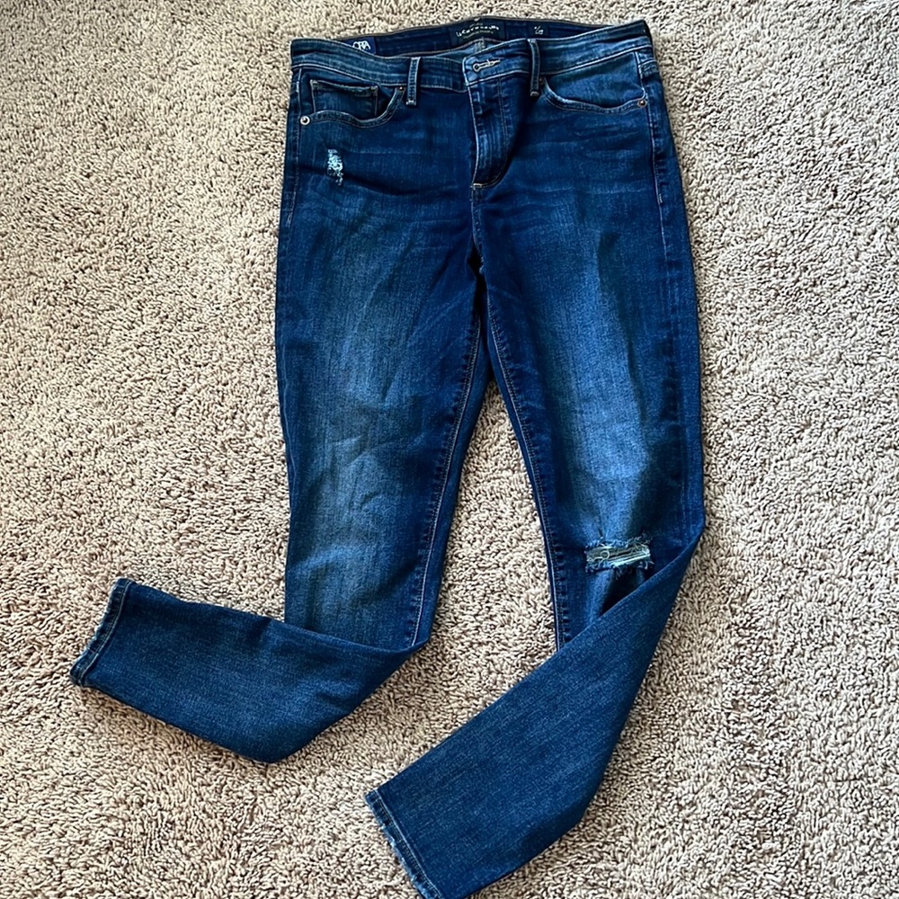 Lucky Brand Jeans women’s size 8/29 ankle, distressed